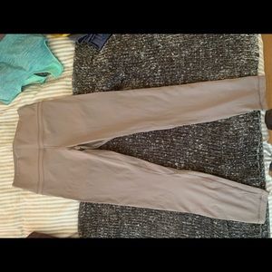 CRZ Naked feel leggings. Taupe size small